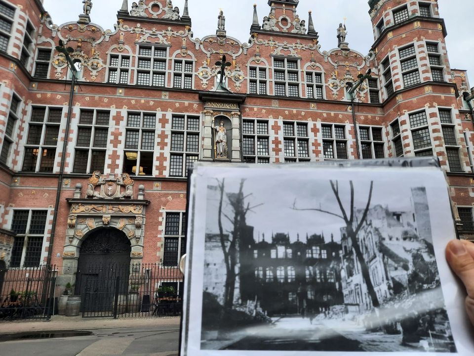 The rebuilt armoury in Gdansk