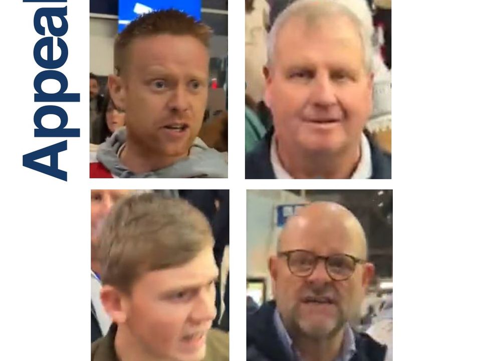 British Transport Police want to speak to these people after a racially aggravated altercation at Waterloo Station on Saturday (British Transport Police/PA)