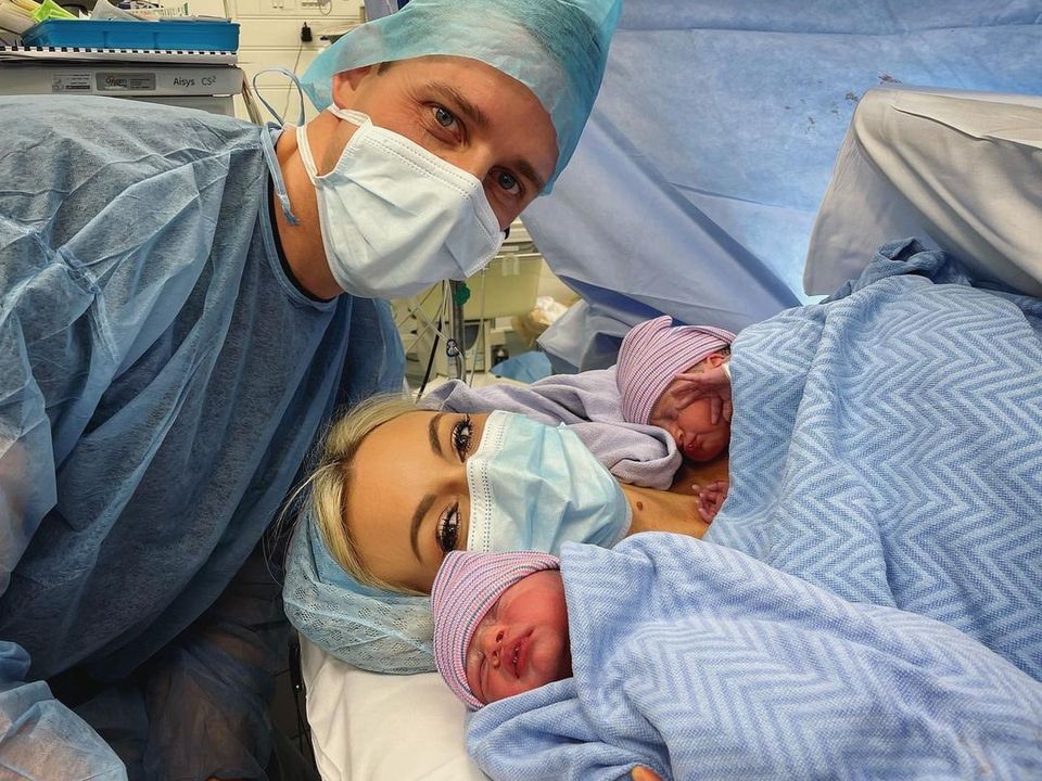 Rosanna and Wesley welcomed their adorable twin boys Hugo and Oscar three years ago