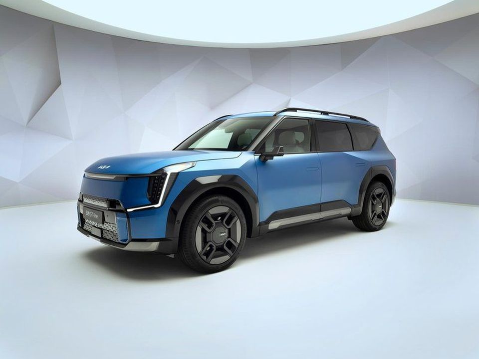 The Kia EV9 has futuristic looks