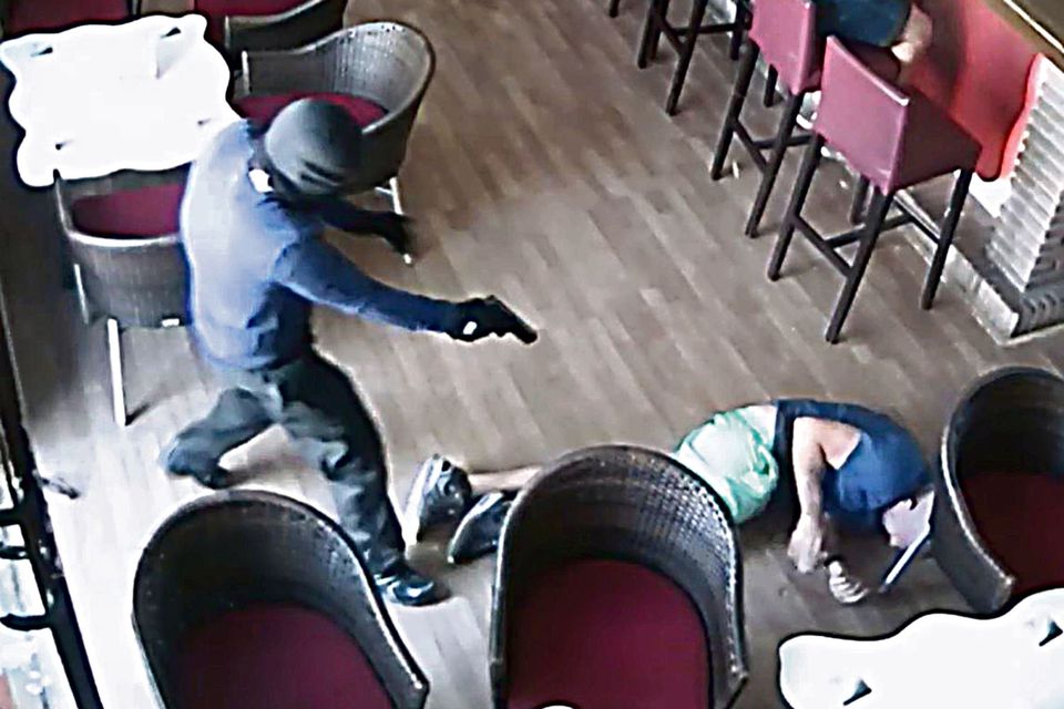 CCTV footage of ‘Hatchet Kavanagh’ being shot dead in Spain