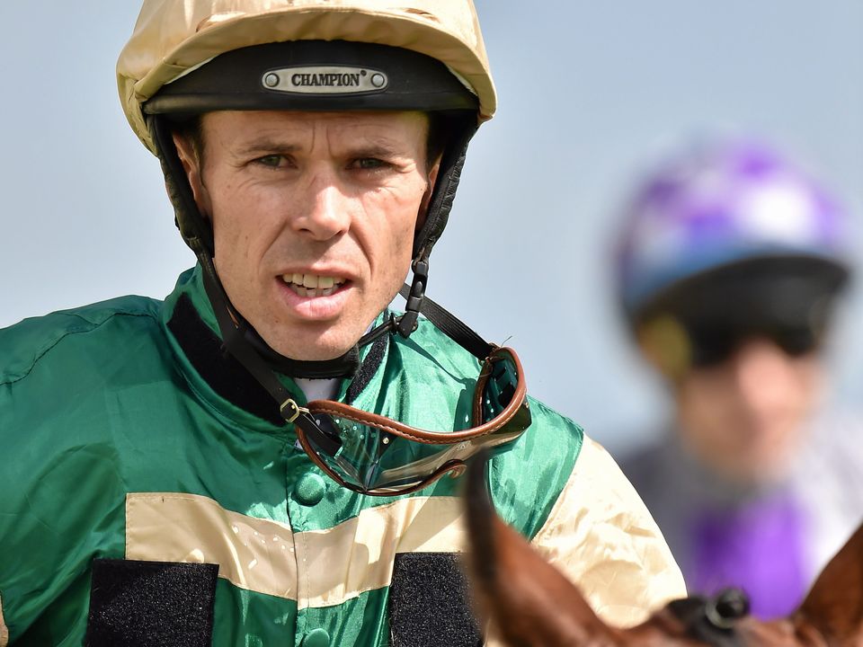 Irish jockey Graham Lee suffered a fall in Newcastle