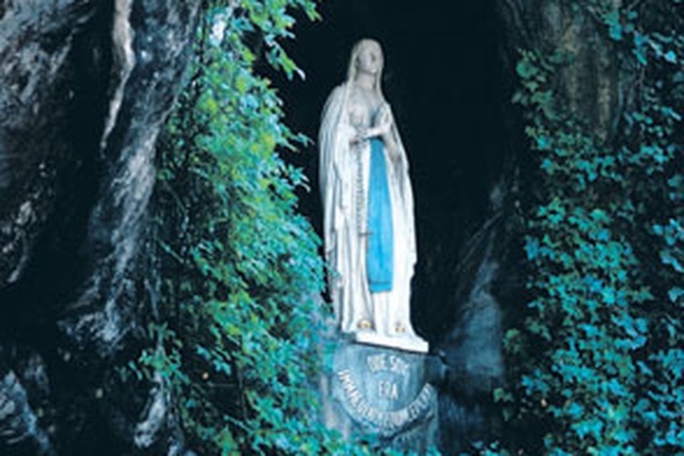 The shrine at Lourdes