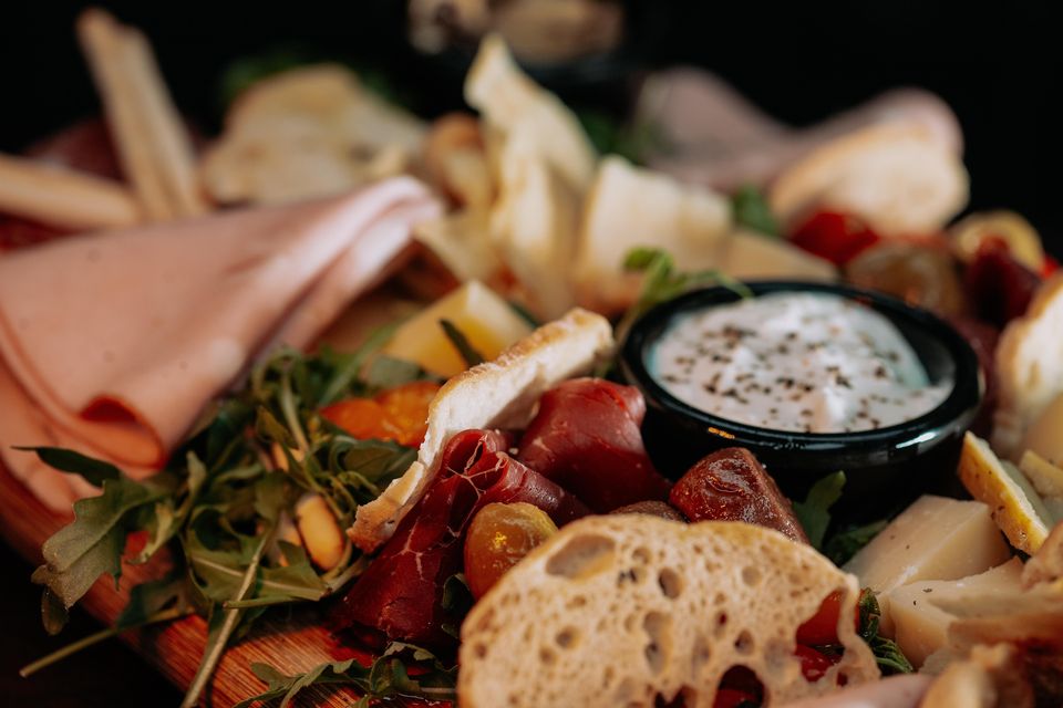 The Italian meat and cheese platter at Little Pyg Terrace. Photo: Rob Kenny PR