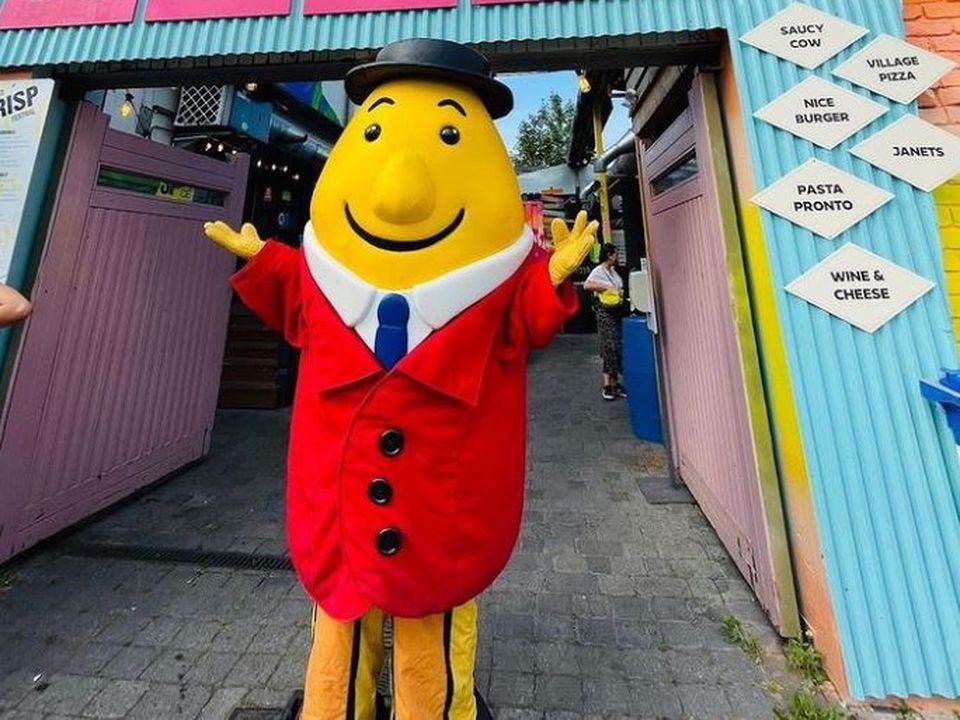 Mr Tayto at Eatyard in Phibsboro ahead of the Crisp Festival this weekend