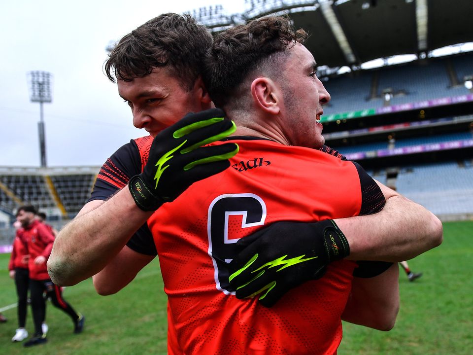 David Clifford celebrate Fossa’a All-Ireland victory