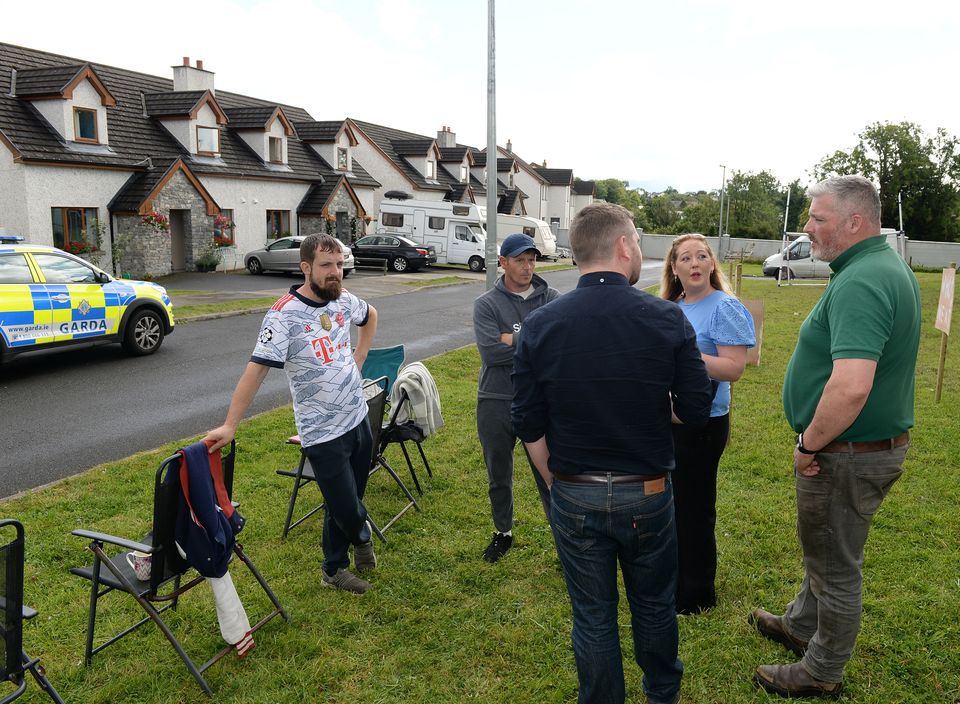 Sunday World’s Alan Sherry talks to concerned residents